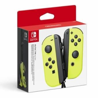 Paire de manettes Nintendo Switch Joy-Con Jaune Fluo