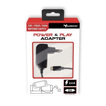 Chargeur Subsonic Power & Play Adapter pour Nintendo Switch
