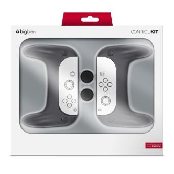 Ensemble BigBen de 2 Grips pour Joystick et 2 Poignées pour Joy-Con Nintendo Switch