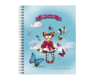 Cahier de textes à spirales Fifi Bastille – EXACOMPTA – Motif reveuse