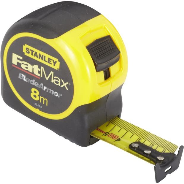 Mètre ruban plastique STANLEY FATMAX 8 m