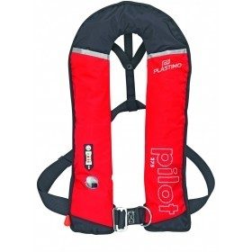 Gilet gonflable Plastimo Pilot 275N automatique rouge + harnais