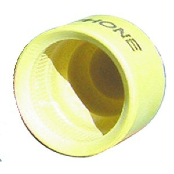 Capuchon Hubbell caoutchouc jaune pour gamme prise TV