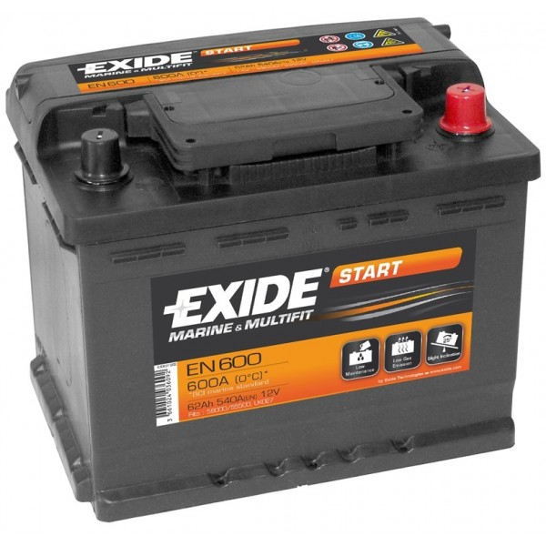 Batterie Exide Start 62AH – EN600
