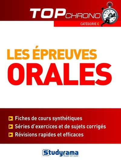 EPREUVES ORALES CONCOURS FONCTION PUBLIQUE CATEGORIE C (LES)