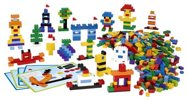 ENSEMBLE DE BRIQUES LEGO SYSTEM