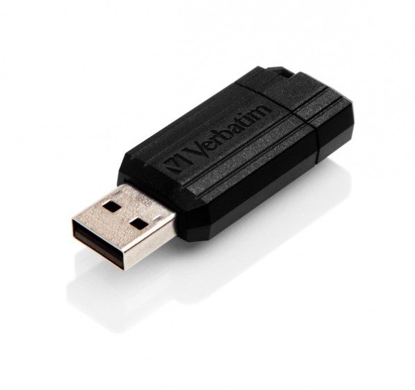 CLÉ USB RÉTRACTABLE PINSTRIPE – 16 GB