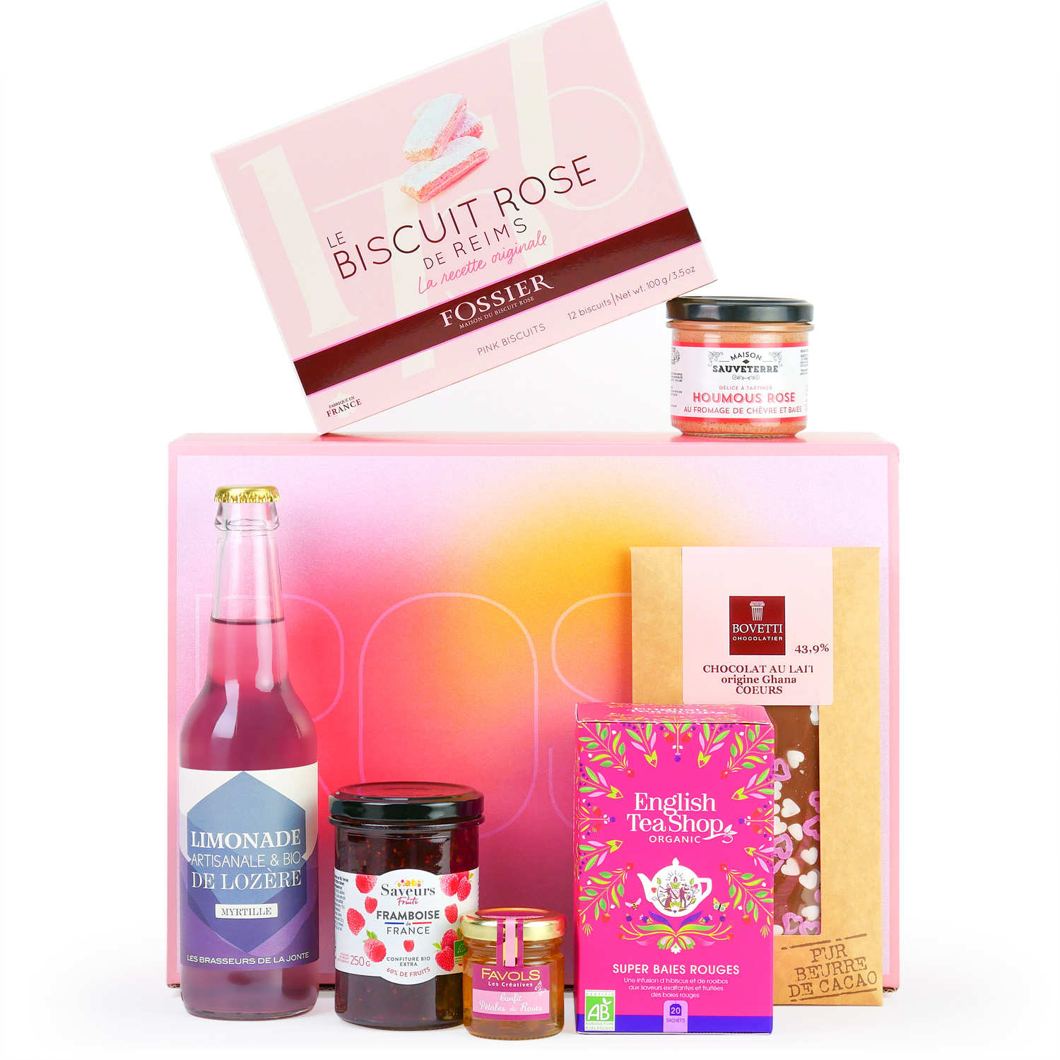 Coffret gourmand La Vie En Rose