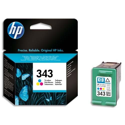 HP CARTOUCHE JET D’ENCRE COULEURS REF 343/C8766