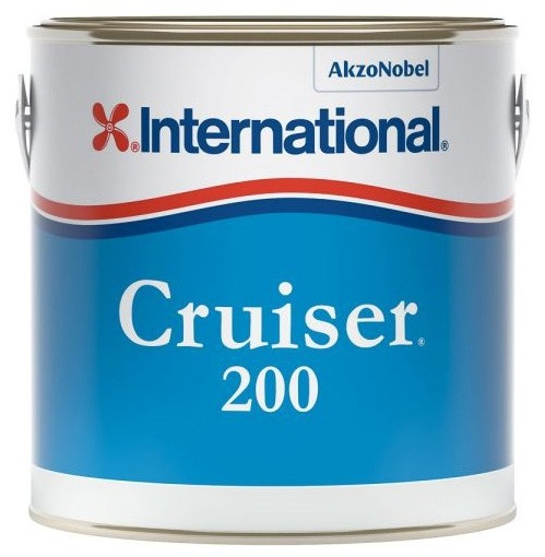 Antifouling International Cruiser 200 matrice érodable 0.75L Blanc