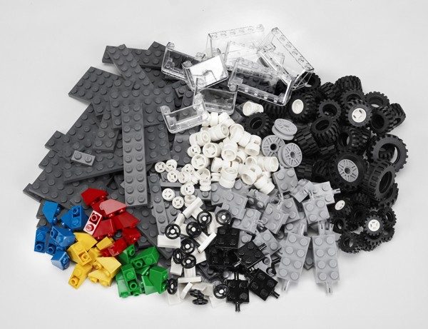286 PIÈCES “ENSEMBLE DE ROUES” LEGO SYSTEM