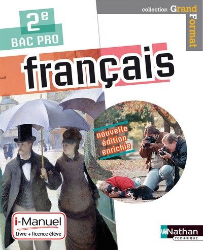 FRANCAIS 2EME BAC PRO (GRAND FORMAT) LIVRE + LICENCE ELEVE 2015