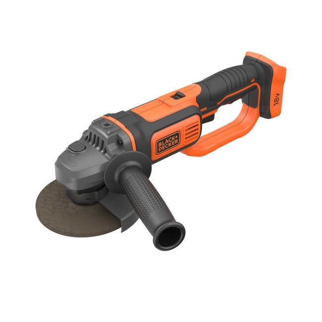 Meuleuse sans fil 125 mm BLACK+DECKER Sans batterie, ni chargeur bcg720n, 18 V