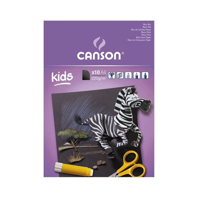 Bloc Kids création noir – Canson