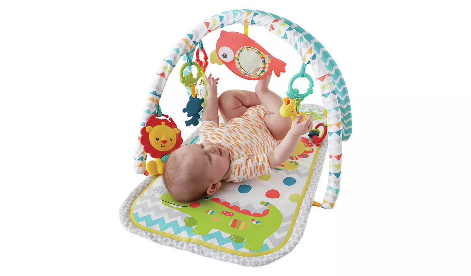 Fisher-Price Colourful Carnival 3-in-1 Musical Activity Gym