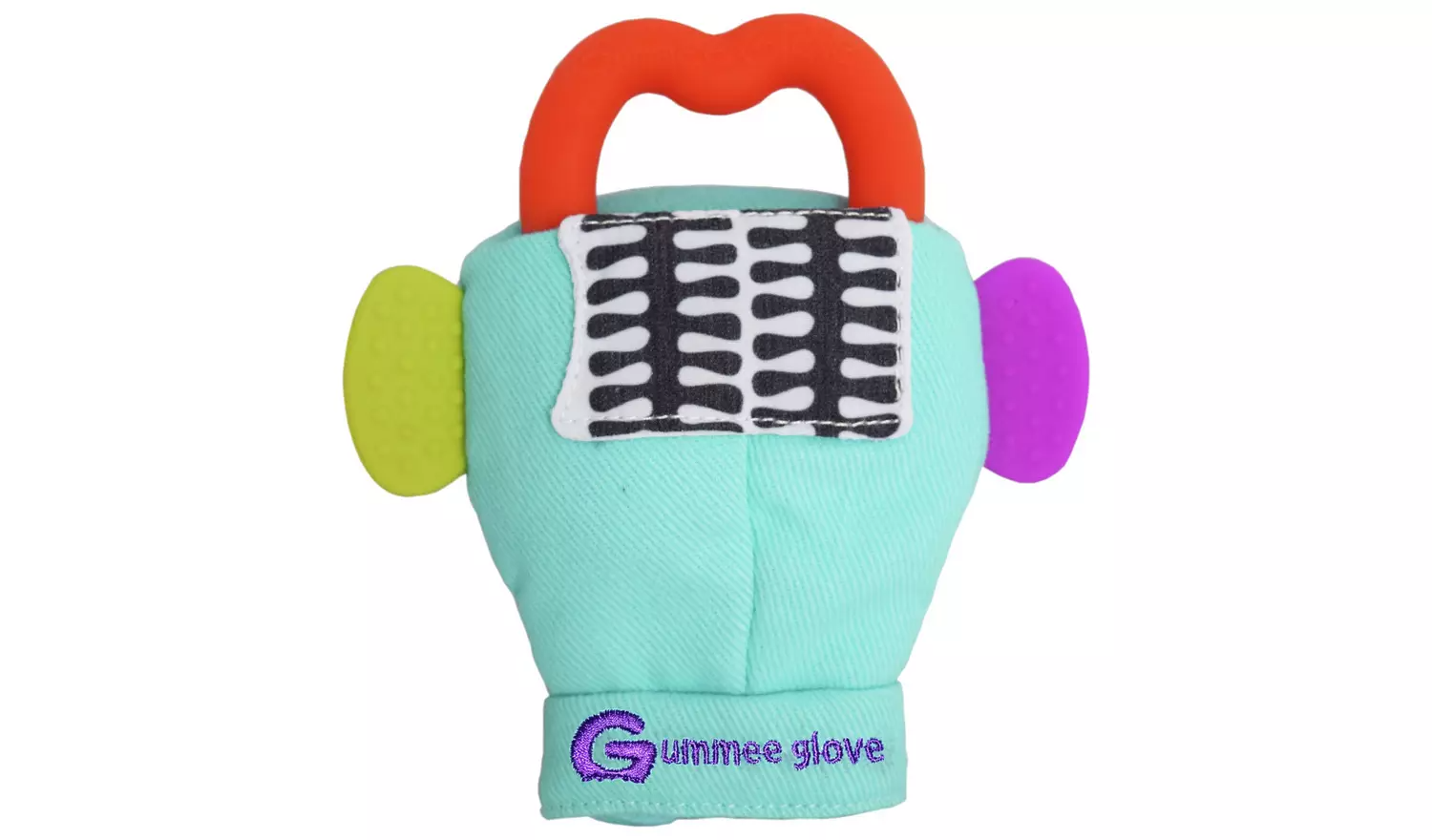 Gummee Glove Teething Mitten – Turquoise