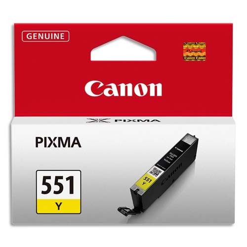 CANON CARTOUCHES JET D’ENCRE JAUNE 551 6511B001