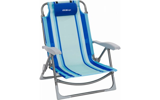 Chaise pliante avec coussin Beachline