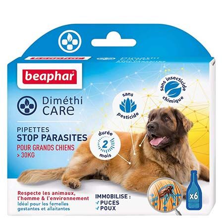 Pipette stop parasites Grands chiens +30kg