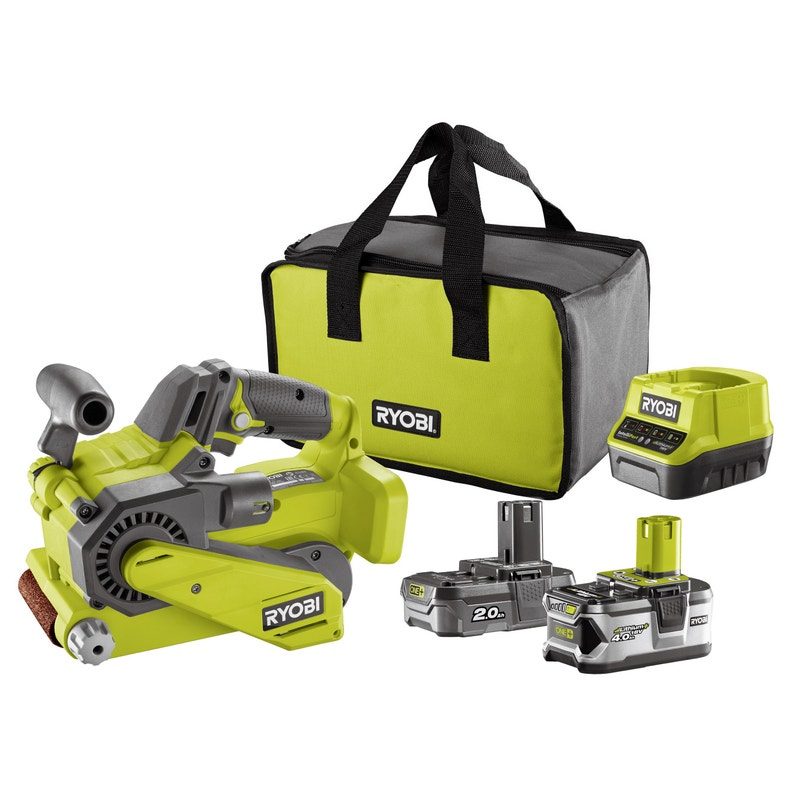 Ponceuse à bande RYOBI R18bs-242s 18 V