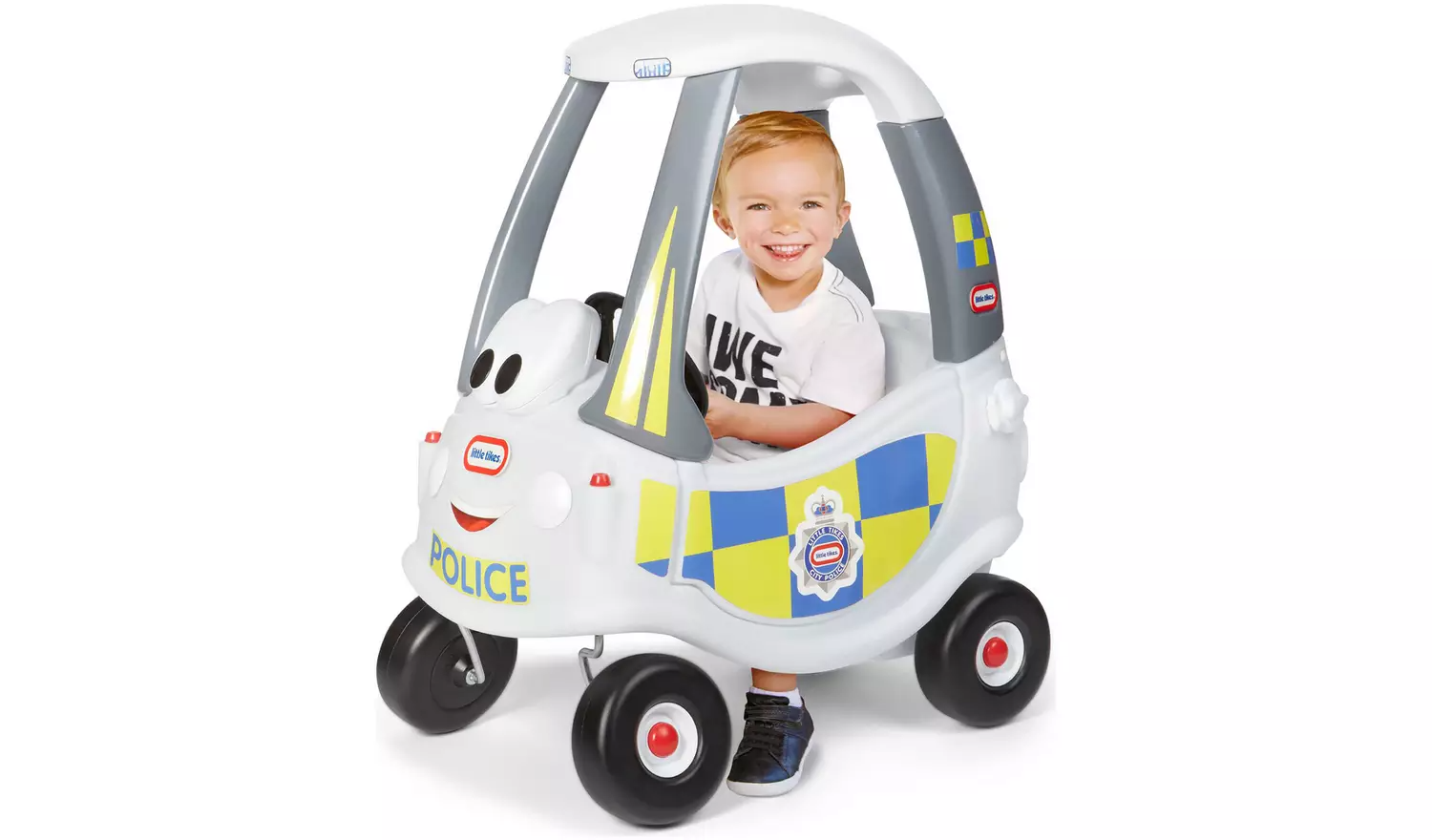 Little Tikes Cozy Coupe Police Car – White