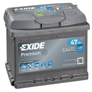 Batterie Exide Premium 47 Ah – EA 472