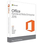 Logiciel bureautique Microsoft Office Home and Business 2016