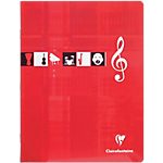 Cahier Clairefontaine Musique et chant A5 Assortiment