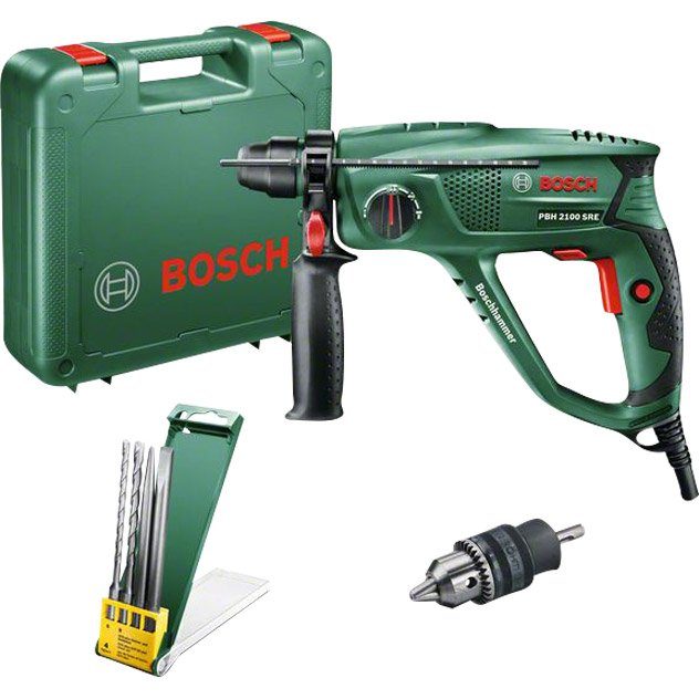 Perforateur sds plus BOSCH Pbh2100re, 550 W