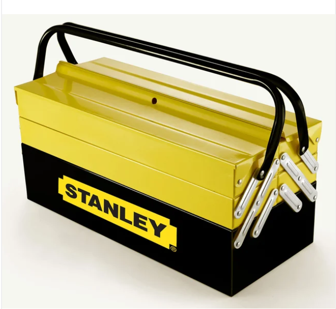Boîte à outils accordéon STANLEY, L.45 cm