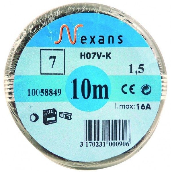Euromarine Câble électrique Euromarine HO7VK 4 mm²