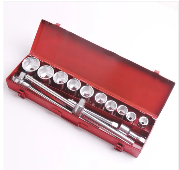 Coffret de douilles camion 3/4 – Diam.19 mm, 6 pans, 13 pièces