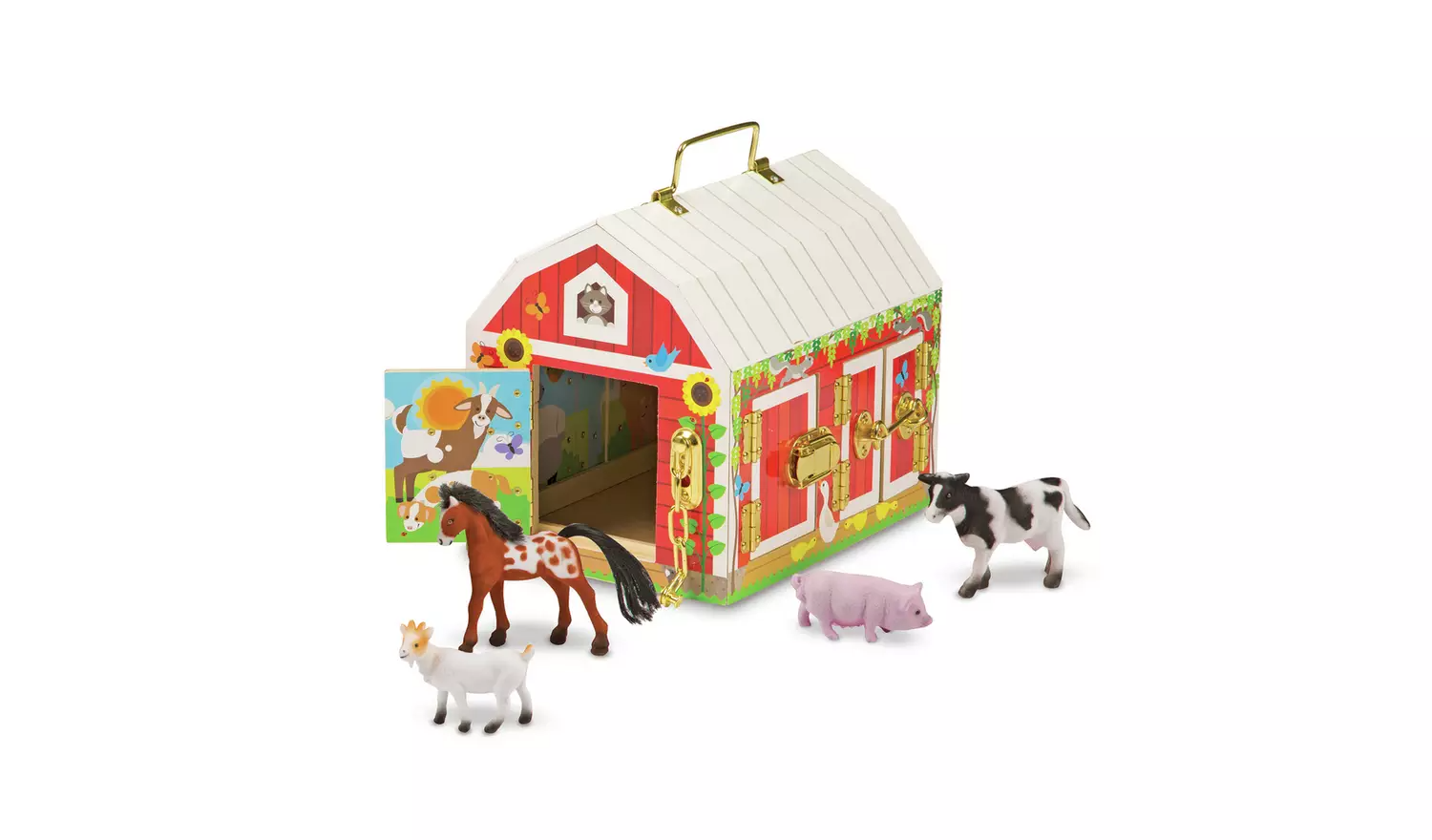 Melissa & Doug Latches Barn Playset