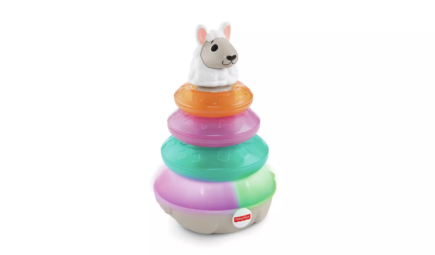 Fisher-Price Linkimals Lights & Colours Llama Stacking Toy