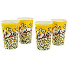 Gobelet à POP CORN carton par 4