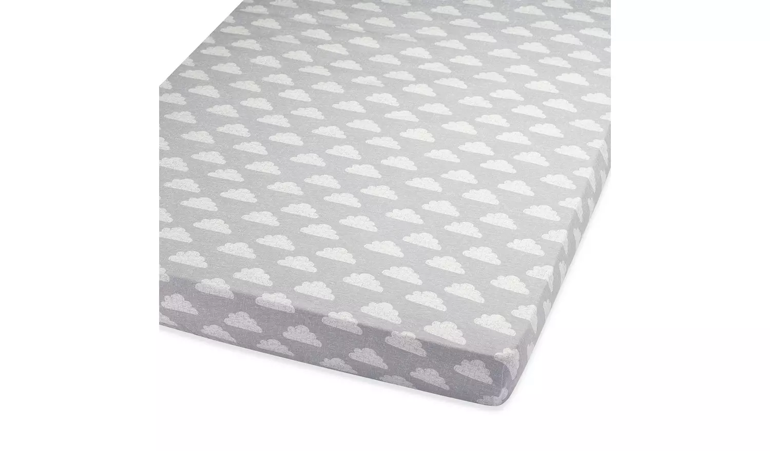 Snuz Cotbed Fitted Sheet – Cloud