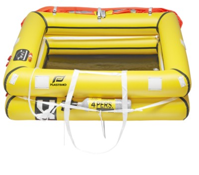 Radeau de survie Plastimo Coastal – Côtier – 6 personnes – Container