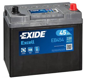 Batterie Exide Excell 45 Ah – EB454