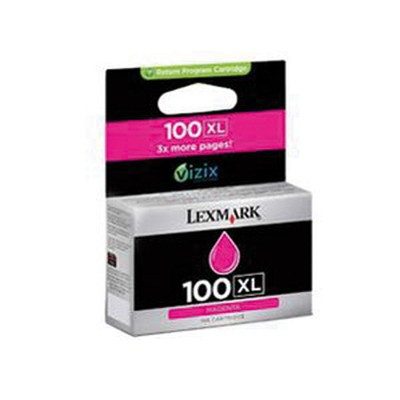 CARTOUCHE JET D’ENCRE LEXMARK 14N1070E / N°100XL – MAGENTA