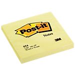 12 blocs de notes repositionnables – Post-it – 3M – jaune – 76 X 76 mm