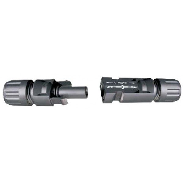 Paire connecteurs Enecom MC4 mâme + femelle IP67
