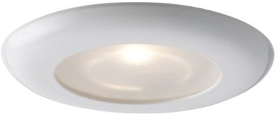 Plafonnier halogène à encastrer Plastimo nova blanc