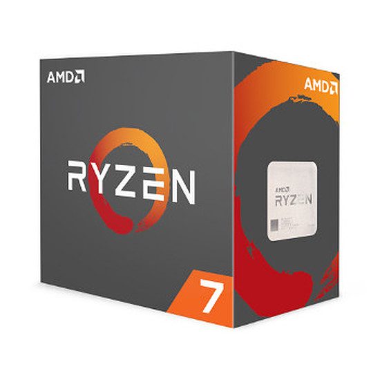AMD Ryzen 7 1700X (3,4 GHz) 8 coeurs, 3,40 GHz, 20 Mo, AMD Ryzen, 95 Watts