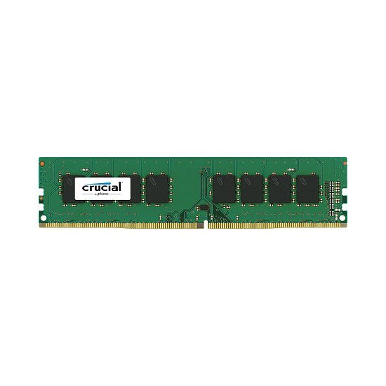 Crucial 4 Go (1 x 4 Go) DDR4 2400 MHz CL17 SR RAM PC, DDR4, 4 Go, 2400 MHz – PC19200, 17, 1,20 Volts, CT4G4DFS824A