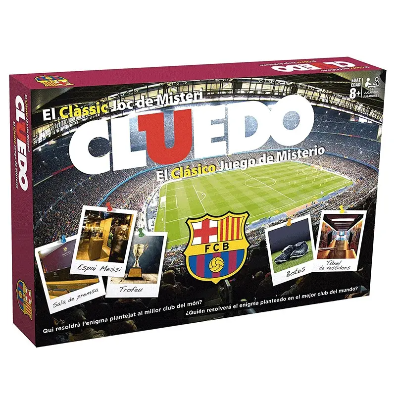 Juego Cluedo FC Barcelona