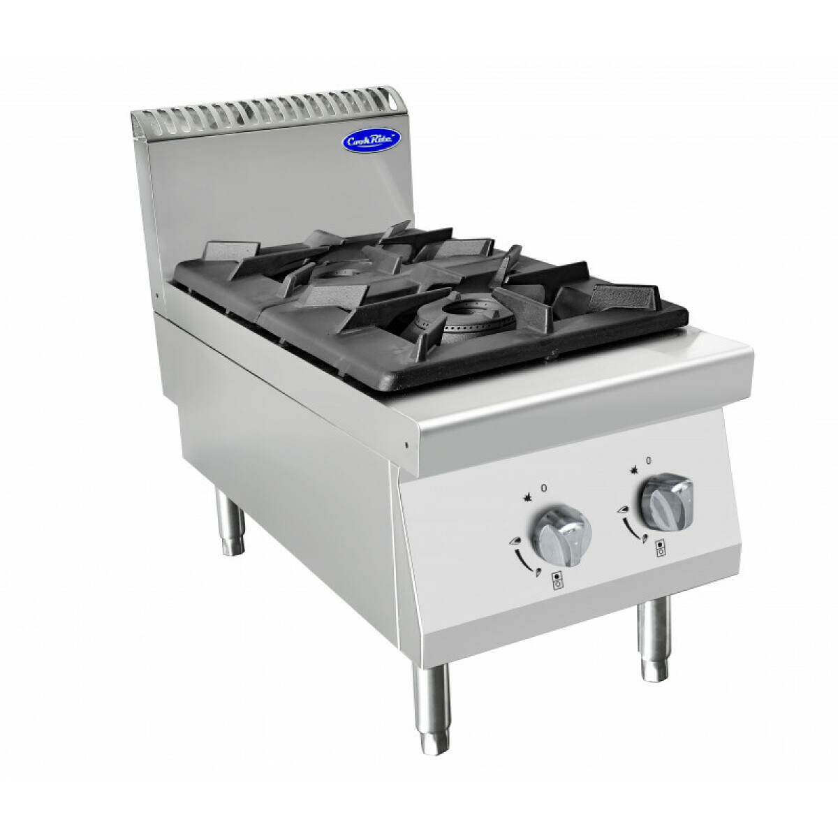 Piano de Cuisson Gaz Professionnel Série 900 – 2 feux à poser – Atosa