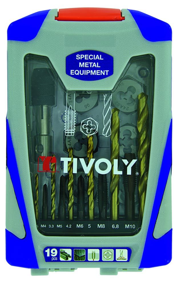 Coffret de 19 forets pour métal TIVOLY