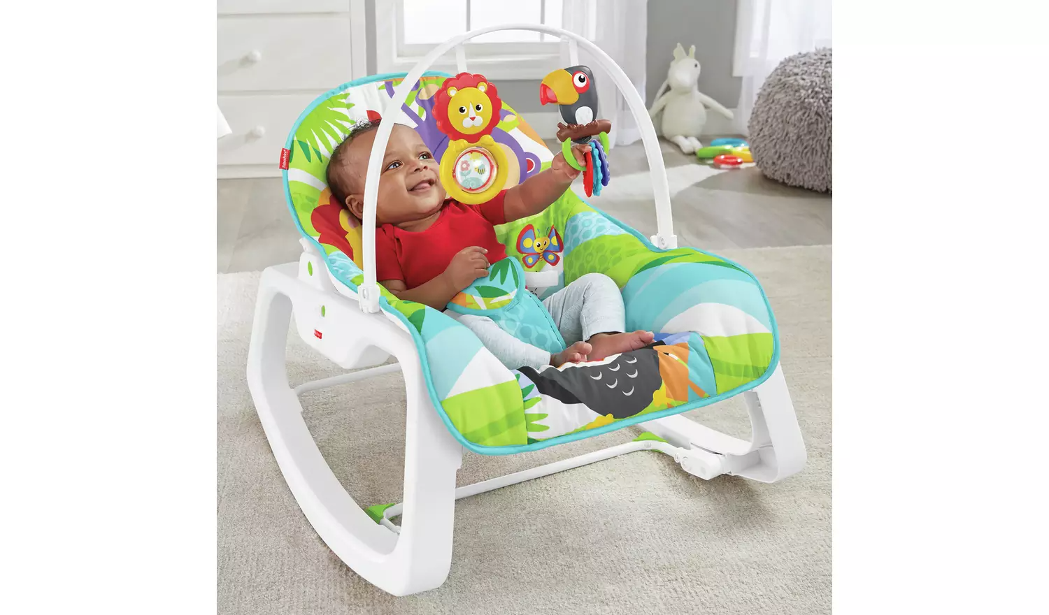 Fisher-Price Infant To Toddler Rocker – Rainforest