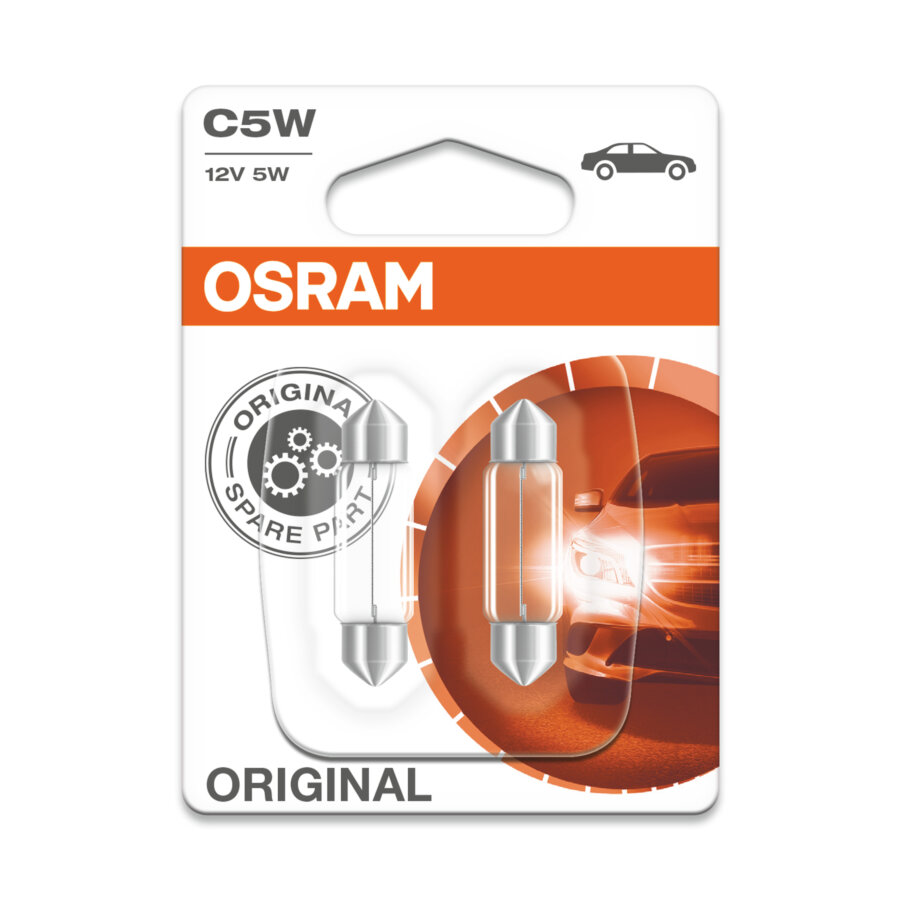 2 Ampoules OSRAM C5W Original 12V