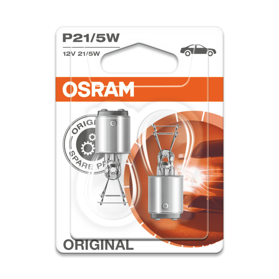 2 Ampoules OSRAM P21/5W Original 12V